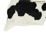 Black and White Cowhide Rug #12666