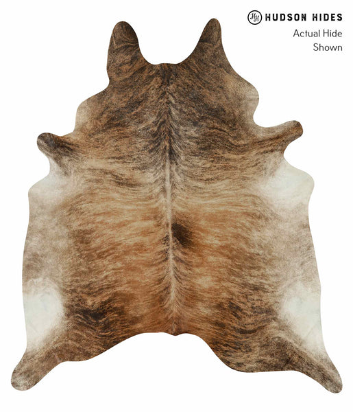 Light Brindle Cowhide Rug #12728