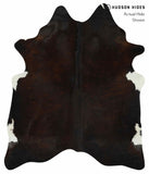 Chocolate Cowhide Rug #12790