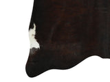 Chocolate Cowhide Rug #12790
