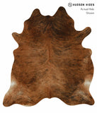 Medium Brindle Cowhide Rug #12799