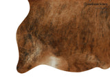 Medium Brindle Cowhide Rug #12799