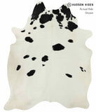 Black and White Cowhide Rug #12806