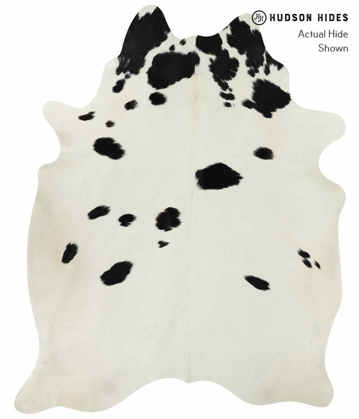 Black and White Cowhide Rug #12806
