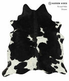 Black and White Cowhide Rug #12920