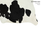 Black and White Cowhide Rug #12937