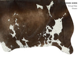 Chocolate Cowhide Rug #12942