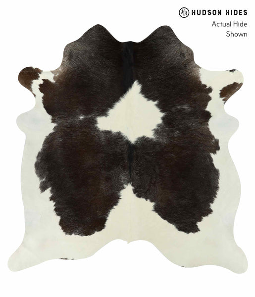 Black and White Cowhide Rug #12945