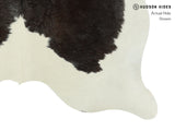 Black and White Cowhide Rug #12945