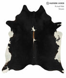 Black and White Cowhide Rug #12993