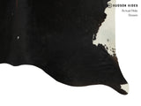 Black and White Cowhide Rug #12993