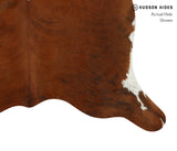 Medium Brindle Cowhide Rug #13049