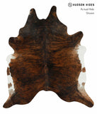 Medium Brindle Cowhide Rug #13145