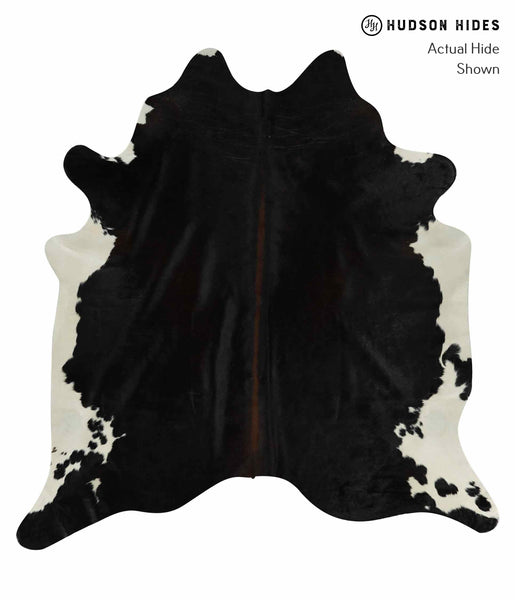 Black and White Cowhide Rug #13224