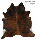 Dark Brindle Cowhide Rug #13293