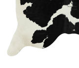 Black and White Cowhide Rug #13389