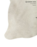 Light Grey Cowhide Rug #13413
