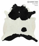 Black and White Cowhide Rug #13490