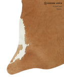 Beige and White Cowhide Rug #13503
