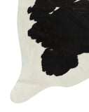 Black and White Cowhide Rug #13756