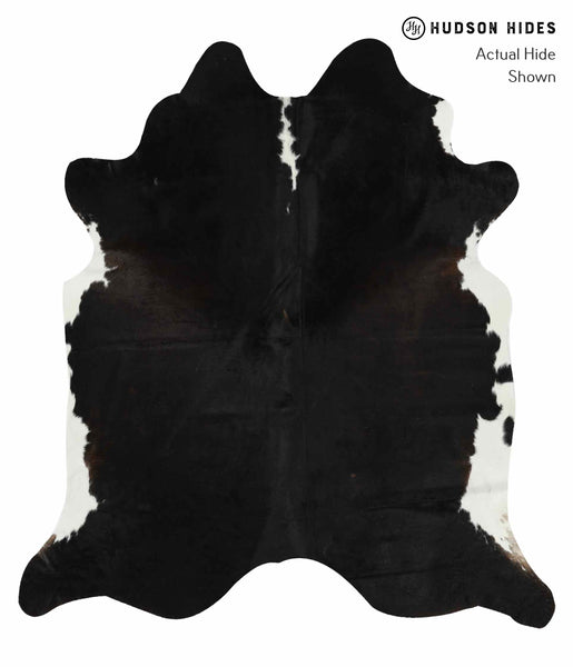 Black and White Cowhide Rug #13772
