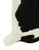 Black and White Cowhide Rug #13793