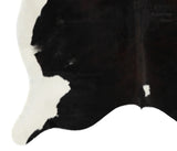 Black and White Cowhide Rug #13843