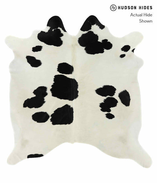 Black and White Cowhide Rug #13861