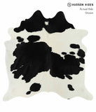 Black and White Cowhide Rug #13885