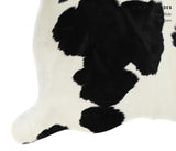 Black and White Cowhide Rug #13915