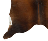 Chocolate Cowhide Rug #13928