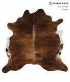 Medium Brindle Cowhide Rug #14017
