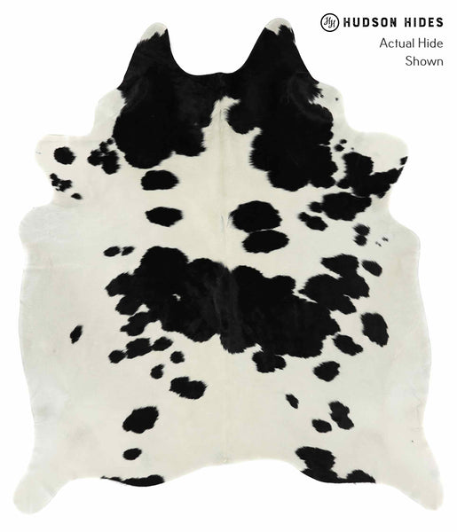 Black and White Cowhide Rug #14047