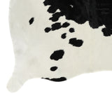 Black and White Cowhide Rug #14047