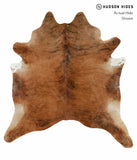 Medium Brindle Cowhide Rug #14095