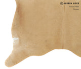 Solid Brown Cowhide Rug #14108