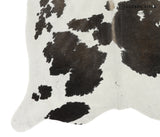 Black and White Cowhide Rug #14121