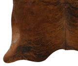 Medium Brindle Cowhide Rug #14129