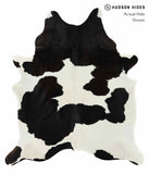Black and White Cowhide Rug #14159
