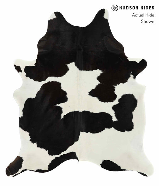 Black and White Cowhide Rug #14159