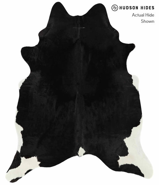 Black and White Cowhide Rug #14161