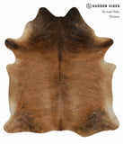 Medium Brindle Cowhide Rug #14187