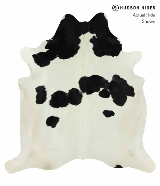 Black and White Cowhide Rug #14246