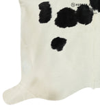 Black and White Cowhide Rug #14246