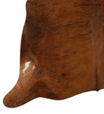 Medium Brindle Cowhide Rug #14257