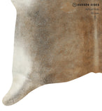 Gris Beige Cowhide Rug #14259