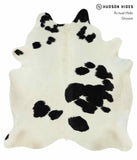 Black and White Cowhide Rug #14269