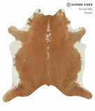 Beige and White Cowhide Rug #14270