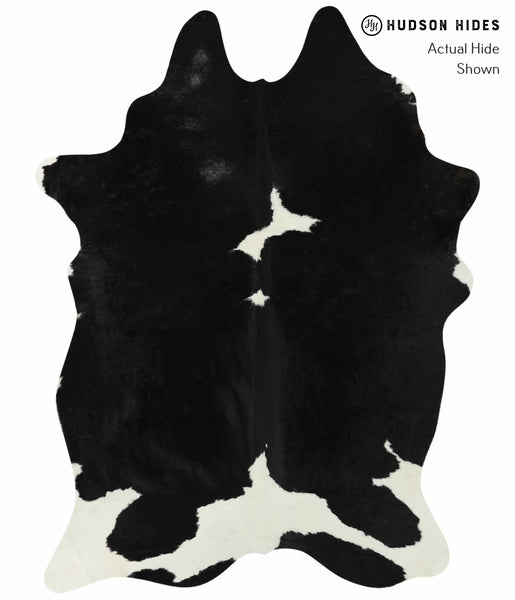 Black and White Cowhide Rug #14281
