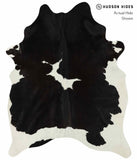Black and White Cowhide Rug #14313